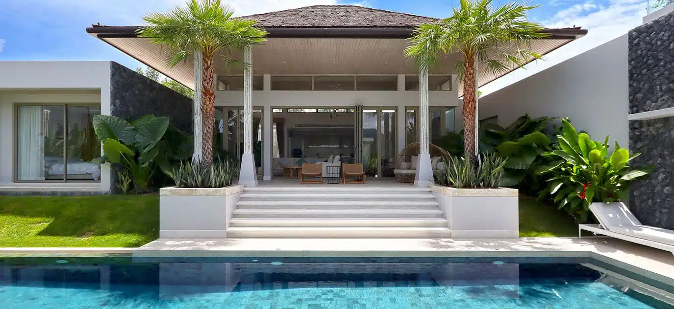 Balinese lakeside pool villa II - Real Estate Agency, Phuket