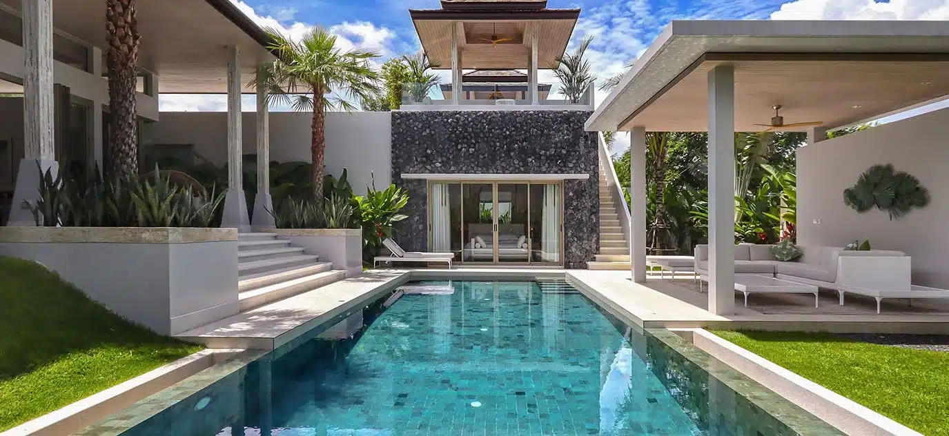 Tropical Balinese hillside pool villa - 4 bedroom - Real Estate Agency, Phuket