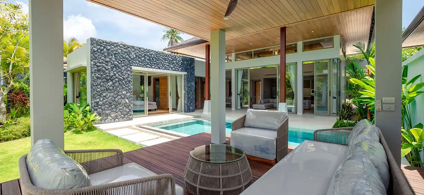 Balinese lakeside pool villa II - Real Estate Agency, Phuket