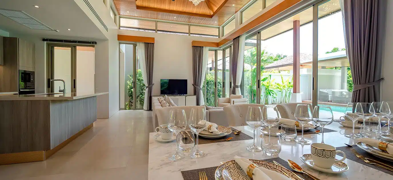 Balinese lakeside pool villa II - Real Estate Agency, Phuket