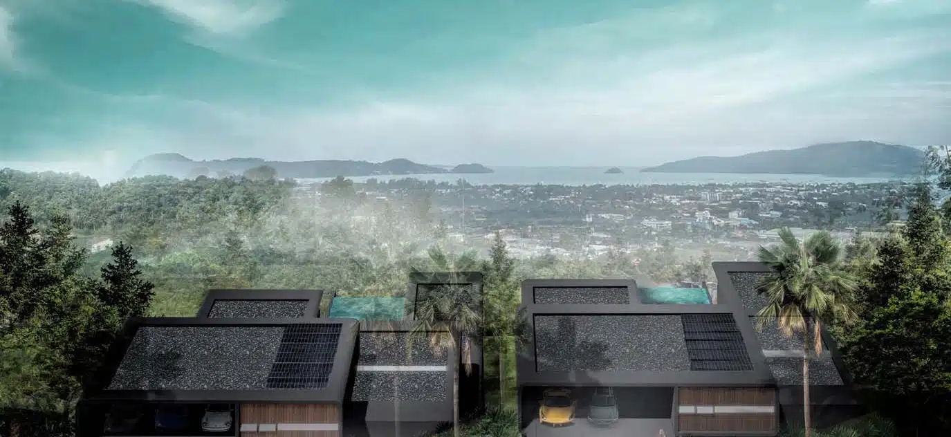 Modern Pool Villa with Panoramic Seaview in Chalong