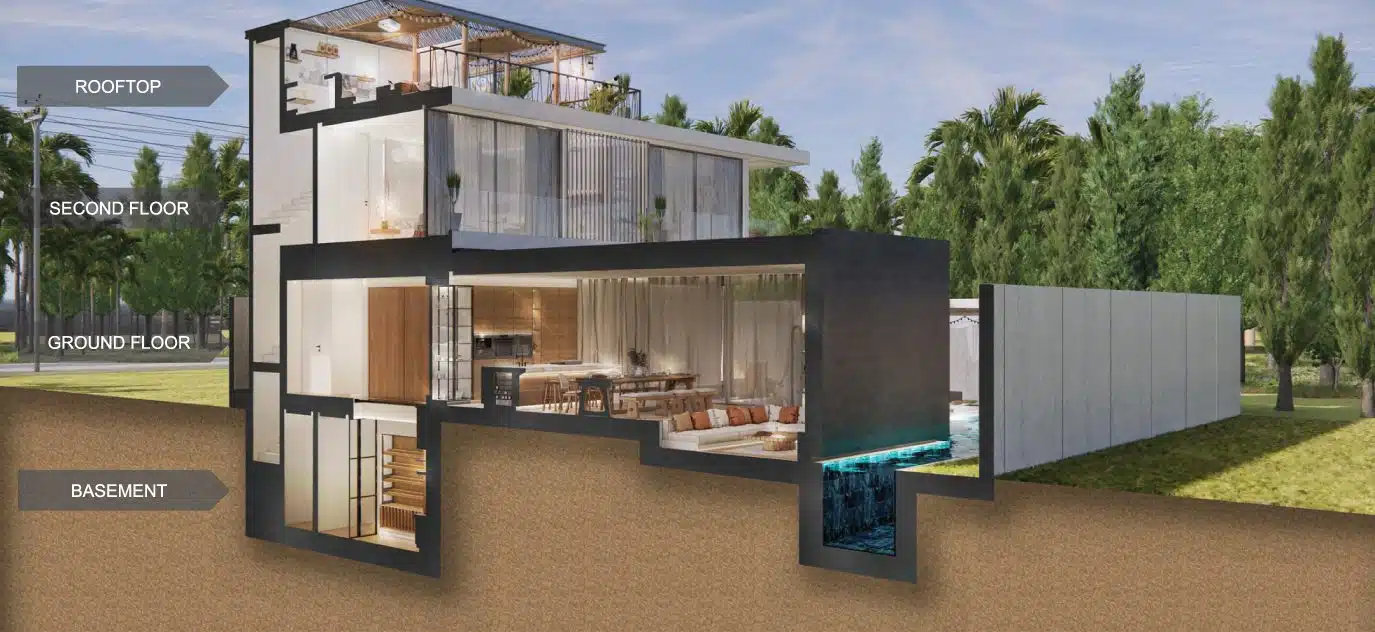Seaview 4-bedroom Pool Villa in Chalong