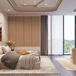 5-Bedroom Luxury Pool Villa with Breathtaking Views in Rawai - Bedroom