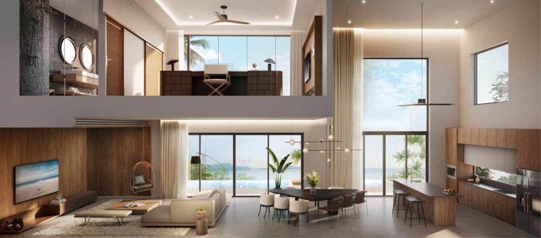Private Pool Villa With Spectacular View in Ao-yon